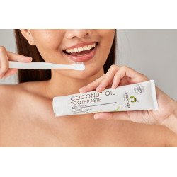 태국산 트로피카나 코코넛 오일 치약 (건강한 잇몸을 위한) (SLS/SLES 무첨가) 100g