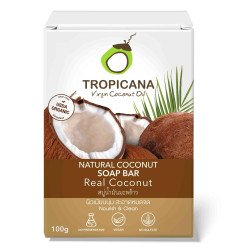    Jabón artesanal de coco Tropicana | Fruitly (sin conservantes) 100 g de Tailandia