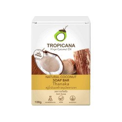     Jabón artesanal de coco Tropicana | Fruitly (sin conservantes) 100 g de Tailandia