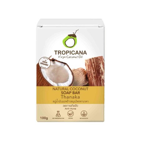     Jabón artesanal de coco Tropicana | Fruitly (sin conservantes) 100 g de Tailandia