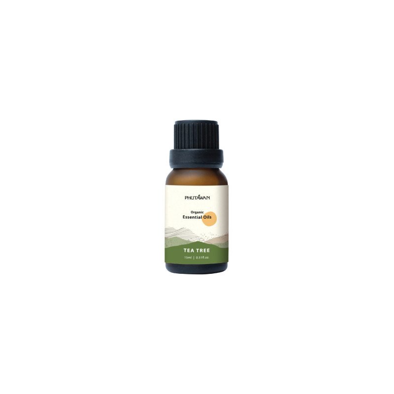 Huile essentielle d'arbre à thé pure bio 15 ml - Phutawan de Thaïlande