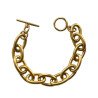 Unisex Chunky Chainlink Bracelet - 18K Gold Plated - From Thailand