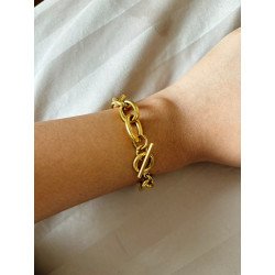 ASHiRA Gold Plated Chain Bracelet - Thailand Style