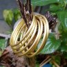 Solid Brass Bangle Bracelets - From Thailand