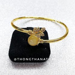 Enchanting Olive Leaf Gold Bracelet for Thailand