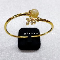 Enchanting Olive Leaf Gold Bracelet for Thailand