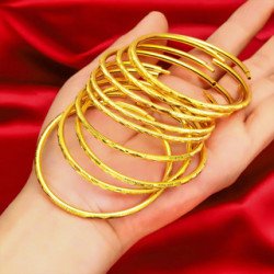 Stylish Thai Gold Plated Brass Bracelet for Women