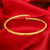 Gold Plated Brass Bracelet - Vietnamese Style - From Thailand