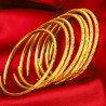 Gold Plated Brass Bracelet - Vietnamese Style - From Thailand