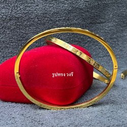 Authentic Thailand 18K Gold Plated Amulet Bracelet