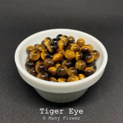 Authentic Thai Tiger Eye Stones - 8mm Beads (5-10)