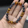 Blue & Gold Tiger’s Eye Bead Bracelet – Thailand