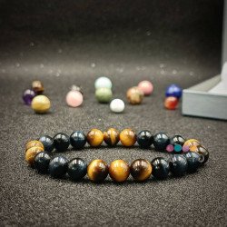 Thai Tiger's Eye Beads for Good Fortune & Luck