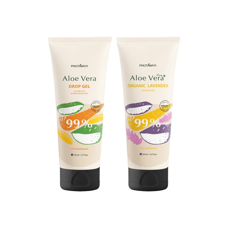 Aloe Vera Drop Gel 99% - Phutawan From Thailand